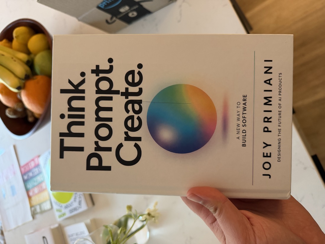 Reader with the book
